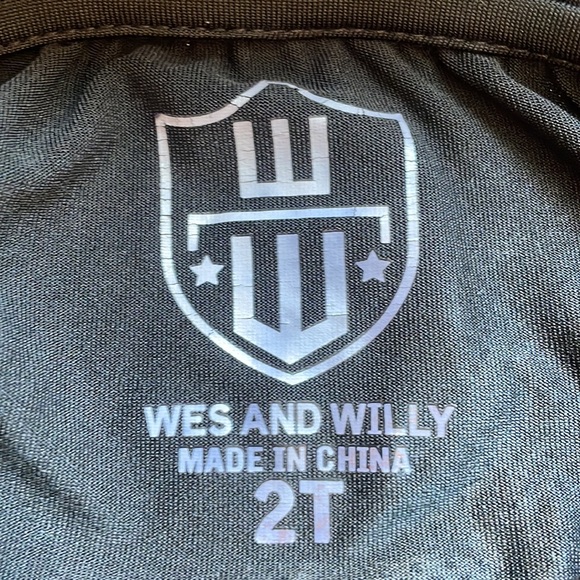 Wes and Willy, Long Sleeve Sports Shirt, 2T (149) - Picture 4 of 5